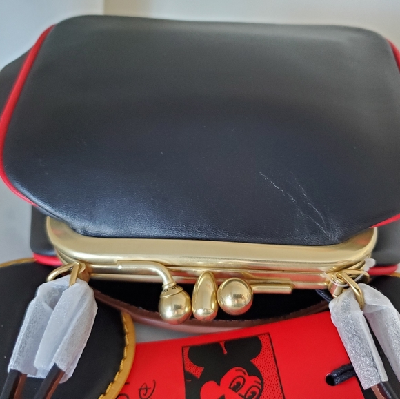 Coach Disney Mickey Mouse X Kisslock Bag - Picture 11 of 16